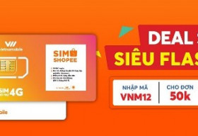 Vietnamobile hợp tác cùng Shopee ra mắt sim 4G