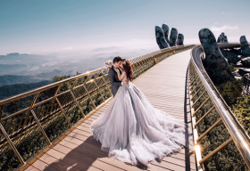 Hà Việt Dũng tung ảnh cưới đẹp như mơ với bà xã người dân tộc Thái