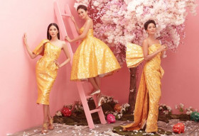 H’Hen Niê, Hoàng Thùy, Mâu Thủy khoe nét đẹp xuân thì rạng rỡ ngày đầu Xuân