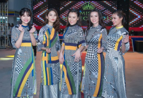 Top 20 Miss HUTECH 2019 khoe nhan sắc lộng lẫy trong Áo dài Việt Hùng
