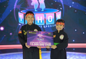 Huấn luyện viên võ cổ truyền 9 tuổi gây kinh ngạc ở Biệt Tài Tí Hon mùa 2