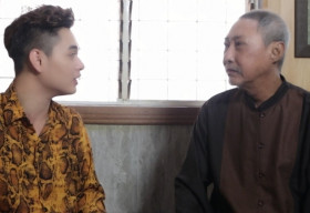 Bảo Chu xúc động khi thăm nghệ sĩ Lê Bình sau quá trình dài ông điều trị ung thư
