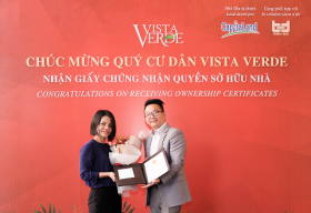 VISTA VERDE – Dự án căn hộ cao cấp của CapitaLand Việt Nam đã được cấp sổ hồng
