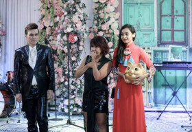 Nam Vương – diễn viên Nguyễn Hùng trẻ trung ăn Tết cùng Doanh nhân Sài Gòn