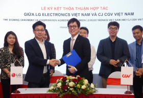 CJ CGV Việt Nam và LG Electronics Việt Nam ký thỏa thuận hợp tác toàn diện