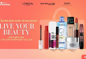 Shopee và L’Oréal tưng bừng chào mừng 8/3 bằng Super Brand Day trên toàn khu vực