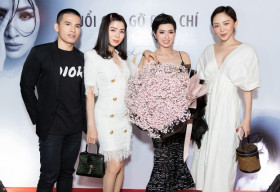 Lệ Quyên, Hương Tràm, Tóc Tiên chúc mừng Nguyễn Hồng Nhung về nước ra album đầu tiên