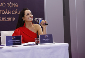 Thúy Hạnh đồng hành cùng Hoa hậu Bản sắc Việt toàn cầu 2019 tại Hải Phòng