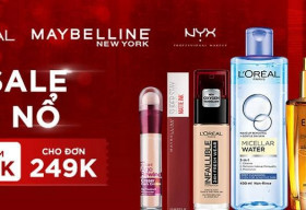 Đơn hàng của L’Oreal tăng 30 lần trong chương trình Ngày hội thương hiệu trên Shopee