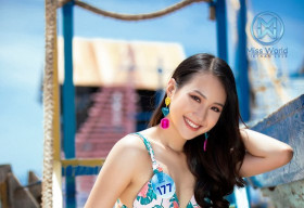 Mặc trời nắng 39 độ, dàn thí sinh Miss World Việt Nam tự tin khoe dáng trên bãi biển