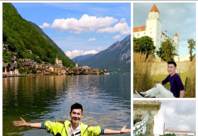 Đoan Trường hào hứng khoe ảnh ‘check in’ cùng lúc 3 quốc gia châu Âu