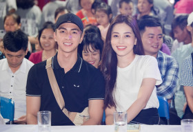 Bình An, Phương Nga cùng nhau tổ chức trung thu cho các bệnh nhi