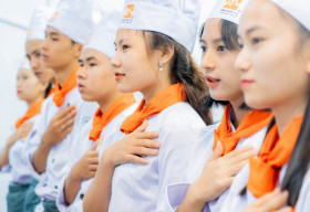 Hướng Nghiệp Á Âu hưởng ứng Ngày đầu bếp quốc tế 20.10