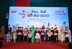 ‘Điện ảnh cho mọi người’ mang phim Việt tới hơn 2.500 học sinh dân tộc thiểu số