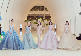 Mỹ Linh, Tiểu Vy, Thuỳ Linh hoá thân thành những nàng công chúa Disney