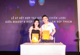 App Beaudy ký kết hợp tác chiến lược với Hiệp hội ngành tóc và làm đẹp TP.HCM