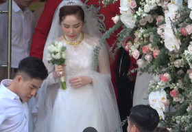 Video toàn cảnh đám cưới Bảo Thy và chồng đại gia sáng 15/11/2019