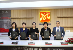 Hướng Nghiệp Á Âu – Chefjob.vn ký kết hợp tác với 14 nhà hàng khách sạn cao cấp Hà Nội