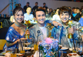 Huỳnh Lập lần thứ 3 bước lên bục vinh danh của giải thưởng Ngôi sao xanh