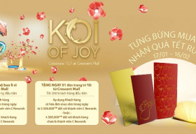 Mừng năm mới với chủ đề ‘Koi Of Joy’ tại Crescent Mall