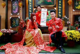 Minh Luân, Đoan Trường, Hiền Mai du xuân ‘náo loạn’ phố ông đồ