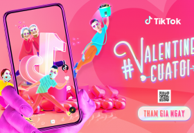 Valentine 2020 ngập tràn tình yêu với chiến dịch #Valentinecuatoi của TikTok