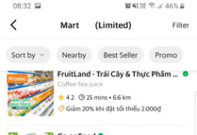Grab triển khai thử nghiệm GrabMart tại TP.HCM