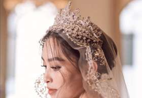 Hoa hậu Tiểu Vy hóa cô dâu đầy thần thái, cuốn hút mọi ánh nhìn