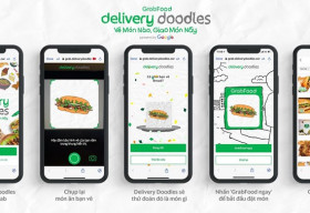 Grab Delivery Doodles ‘biến’ những bức vẽ của trẻ nhỏ thành món ăn nóng sốt
