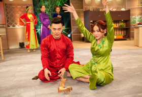 Lê Dương Bảo Lâm “trách” Khả Như không biết tiết chế, diễn hùng hục như lực sĩ