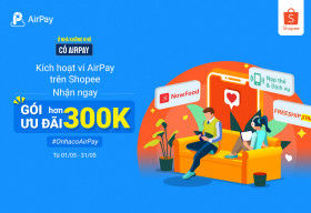 Nhận ngay ưu đãi khi liên kết Ví AirPay trên Shopee