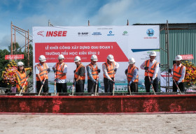 Xi măng INSEE chung tay xây trường mới khang trang cho hơn 700 em học sinh nghèo