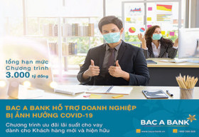 Bắc Á Bank hỗ trợ doanh nghiệp bị ảnh hưởng bởi đại dịch Covid-19
