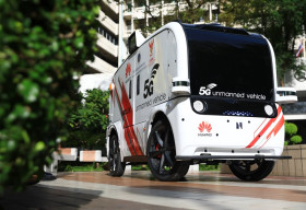 Huawei thử nghiệm xe không người lái 5G tại bệnh viện thông minh Thái Lan