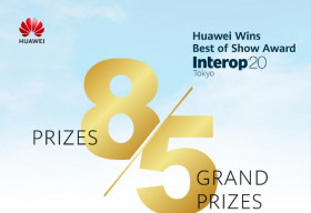 Huawei giành được 8 giải thưởng tại Interop Tokyo 2020