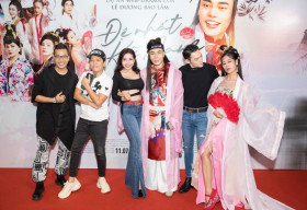 Đàm Vĩnh Hưng, Lý Nhã Kỳ, Trường Giang đến mừng Lê Dương Bảo Lâm ra mắt web-drama đầu tay