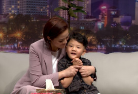 Thu Quỳnh vỡ òa hạnh phúc khi con trai 5 tuổi nói sẽ bảo vệ mẹ