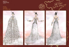 Công bố Top 16 Bảng Tự Do cuộc thi thiết kế trang phục dân tộc tại Miss Universe 2020