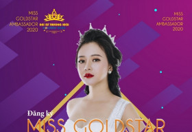 Hoa khôi Hoàng Hà “cầm cân nảy mực” tại Đại sứ Thương Hiệu GoldStar 2020