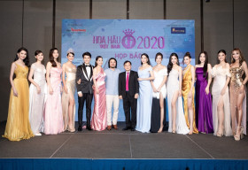 Dàn hậu đình đám “đổ bộ” họp báo Hoa hậu Việt Nam 2020