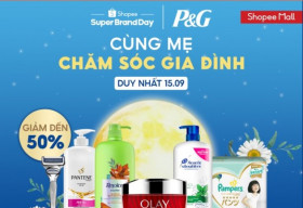 P&G mở đợt sale độc quyền trên Shopee, các mẹ truyền nhau bí kíp săn sale hời gấp đôi với ví AirPay
