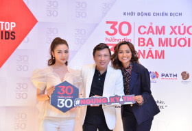 Đông đảo nghệ sĩ Việt hưởng ứng chiến dịch chấm dứt AIDS tại Việt Nam vào năm 2030