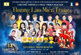 Trịnh Kim Chi tổ chức đêm nhạc ‘Thương Lắm Miền Trung’, đông đảo nghệ sĩ ủng hộ