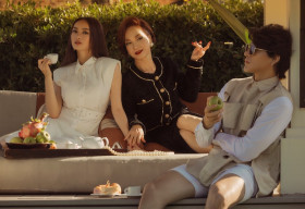 NSND Lê Khanh, Kaity Nguyễn, Khương Lê đi ‘du lịch vương giả’ để hóa thân vào vai diễn