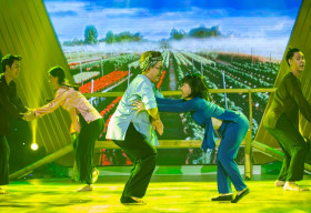 Việt Hương, Đại Nghĩa tích cực tập nhảy để ‘cạnh tranh’ các thí sinh chung kết Vũ Điệu Vàng