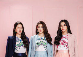 Top 3 Hoa hậu Việt Nam 2020 bắt nhịp xu hướng với họa tiết Paisley từ NEVA