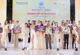 Mai Hiếu Ngân xuất sắc đăng quang Hoa khôi Miss HUTECH 2021