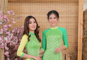 Top 20 Miss HUTECH 2021 diện Áo dài Việt Hùng, khoe nhan sắc lộng lẫy