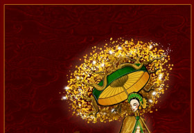 Hé lộ bản phác thảo quốc phục của Á hậu Ngọc Thảo đem đến Miss Grand International 2020