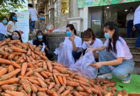 Dàn Hậu chung tay giải cứu thành công 5 tấn nông sản Hải Dương